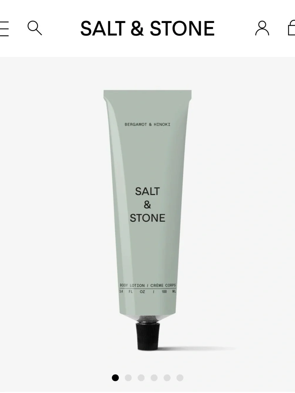 Salt & Stone Bergamot & Hinoki
